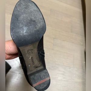 Leather boots